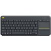 LOGITECH Logitech® K400 Plus Wireless Touch Keyboard Black, UK layout 920-007143