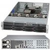SUPERMICRO 2U chassis 8x 3,5 HS SAS/SATA, 2x800W (80PLUS Titanium), WIO