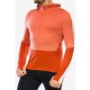 Funkčné tričko Icebreaker Merino 200 Sonebula LS Half Zip Hood - molten/ember