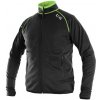 Pánska mikina CXS TORONTO čierno-zelená, veľ. S