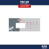 Gecko Alliance Gecko Ovládací panel TSC-35 (6 Buttons) - Polep/ nálepka - 9916-100381