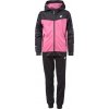 Lotto dievčenská tepláková súprava s kapucňou IGANA čierna ružová