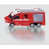 Siku Super Mercedes Benz Sprinter hasičské auto s rebríkom 1:50