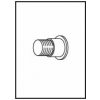 Servis FULCRUM Vložka pre nipl k magnetu / Magnet-attracting nipple insert for Racing 1,0, Red Metal