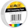 Izolačná páska KEMOT 0,13x19x20Y lepiaca biela