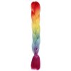 FunCo Pletený vrkôčik Jumbo Rainbow 60 cm OPBH2336