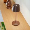 LOOM DESIGN LED dobíjacia stolná lampa Modi Micro, IP65, corten - 822-001