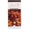 Lindt Les Grandes Horká čokoláda s lieskovými orieškami 150 g