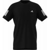 Chlapčenské tričká Adidas Club 3 Stripes Tennis - Čierny (164 cm)