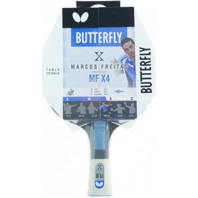Butterfly MARCOS FREITAS MFX4 Raketa na stolný tenis, hnedá, os