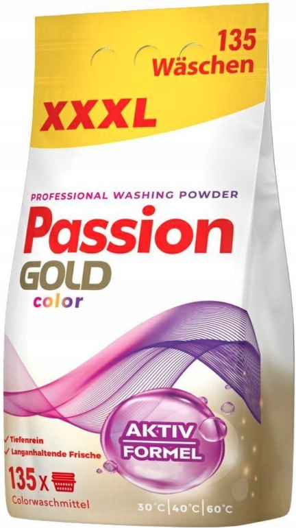 Passion Gold prací prášok Color 8,1 kg