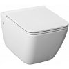LAUFEN Set CUBITO PURE Závesné WC s WC sedadlom, biela/Jika Perla