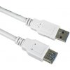 PremiumCord ku3paa5w USB 3.0 Super-speed 5Gbps A-A, MF, 9pin, 5m bílý