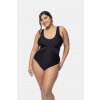 Dorina Jednodielne zoštíhľujúce plavky Farba: Čierna, Veľkosť: 3XL