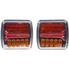 Dynamické blinkre LED CARCLEVER zadné 2 svetlá trl21led