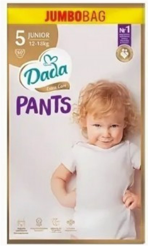 Dada Pantsy Extra care bag 5 - 12-18 kg 60 ks