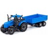 Traktor s prívesom Polesie Progress 9929 modrý