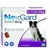 NexGard L ( 10 - 25 kg ) 68 mg žuvacie tablety 3 x 1 tbl.