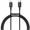 Baseus CATLYS-A01 Superior Fast Charging Datový Kabel USB-C to Lightning 20W 1m Black 6953156205307