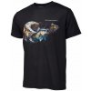Savage Gear Tričko Cannibal Tee Čierne - XXL