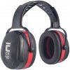 Čierno-červené mušľové chrániče sluchu Cerva FM-3
