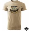 Tričko Striker Lietadlo Boeing B-17 - béžové, L