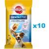 PEDIGREE DentaStix (malé plemená) zubná maškrta pre psov 70 ks - 10x110g