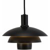 Dyberg Larsen Morph závesná lampa, čierna, Ø 21 cm, kov - 8222