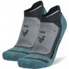 Balega Blister Resist No Show Tab Grey/Blue športové ponožky Veľkosť: XL