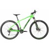bicykel KENZEL Q KJU: 900 27,5´´ fluo zelená / čierna, Veľkosť rámu 17´´