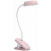 Philips 8719514396876 LED svietidlo s klipom Donutclip 1x3W | 175lm | 4000K - lupa, USB, ružová