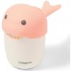 Babyono Hrnček na umývanie hlavičky veľryba ružový