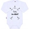Body s potlačou New Baby Tati, to dáš! 80 (9-12m)
