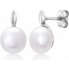 SOFIA strieborné náušnice s perlou AEAE3885WFM/R