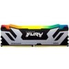 BAZAR KINGSTON CUDIMM DDR5 24GB 8400MT/s CL40 FURY Renegade RGB Silver XMP (POŠKOZENÝ OBAL)