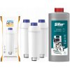 3x Filter pre kávovar Delonghi Dinamica náhrada + Odvápňovač Sillar 1L