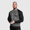 Pánska mikina bez kapucne Iron Aesthetics Enjoy, grey/black, Veľkosť S, Farba Sivá