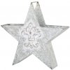 Chic Antique Zinková antik kovová dekorácia v tvare hviezdy - 32*8*30cm - Chic Antique