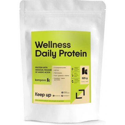 Kompava Wellness Daily Protein 525 g/15 dávok, vanilka