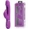 PRETTY LOVE - Kampas Purple, 7 vibračných funkcií 4 nastavenia lízania