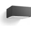 Philips myGarden - Nástenné vonkajšie svietidlo 16x9 cm, E27, antracit 915005361101