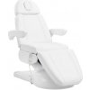 Kozmetické kreslo Azzurro Lux 3x motor s vyhrievaním biele