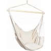 Kreslo závesné HAMMOCK krémové 100x110cm SW21