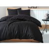 Cottonbox obliečka bavlnený satén Stripe black - 220x200 / 2x70x90 cm