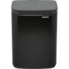 Brabantia BO Mülleimer 4 Liter Matt Black