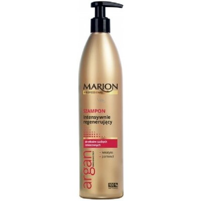 Marion Intensive Regeneration arganový olej šampón pre suché a poškodené vlasy 400 g