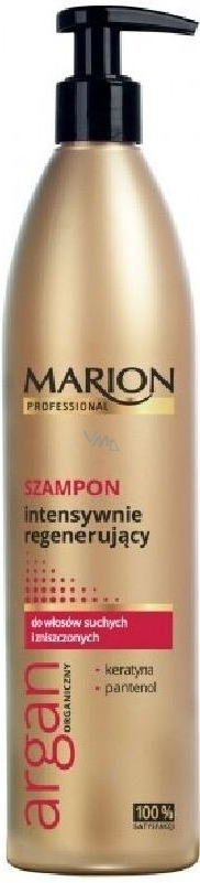 Marion Intensive Regeneration arganový olej šampón pre suché a poškodené vlasy 400 g