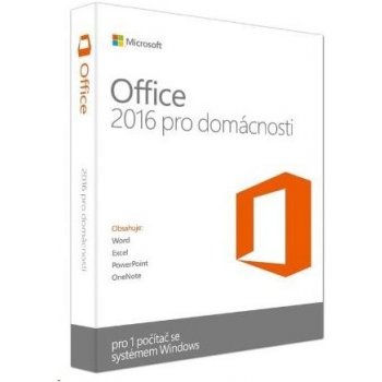 Microsoft OFFICE 2016 HOME AND STUDENT ENG P2 (PRO DOMÁCNOSTI)