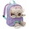 Nici: Batoh s plyšovým koalou - fialový, 25 cm