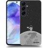 Picasee silikónový čierny obal pre Samsung Galaxy A55 5G A556B - Astronaut